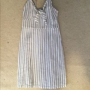 Hollister Blue and white striped dress